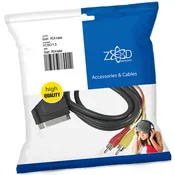 ZED ELECTRONIC Scart RCA (cinch) kabel sa prekidačem