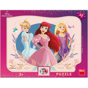 Puzzle Princesa 12 kosov plošča
