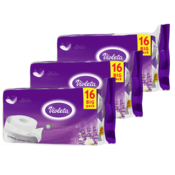 Violeta Premium toaletni papir, 3-slojni, sivka, 3x16