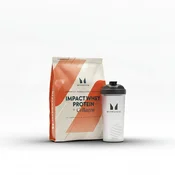 Paket beljakovin Impact Protein - 30Porcij - Shaker - Unflavoured (+Collagen)