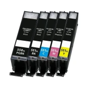 Komplet črnil za Canon PGI-550 XL in CLI-551 XL