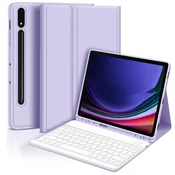 INF Ohišje tipkovnice Bluetooth Purple za Samsung Galaxy Tab S7 FE 5G 12,4 palca, (5000274734)