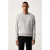 Under Armour pulover moški z bombažem Essential Fleece