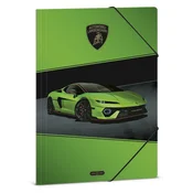 Lamborghini: plastična mapa z elastiko - A4