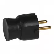 50178 VTIČNICA 2P+E 16A ČRNE VELIKOSTI LE050178