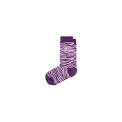 Scalpers Nogavice Zebra Lurex majnica/svetlo lila