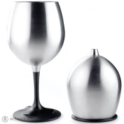 GSI Outdoors Glacier 449 ml kozarec za rdeče vino iz nerjavečega jekla