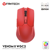 Miška WGC2 Venom II, Wireless, Fantech, rdeča