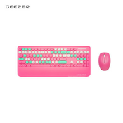 Geezer retro set tastatura i miš pink ( SMK-679395AGBL )