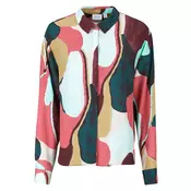 Vila VILULU KAI L/S SHIRT Večbarvna