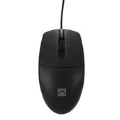 RUFF 2, Optical Mouse 1000 DPI, 3 Buttons, USB, Black, Cable 1,5m