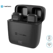 Natec Brezžični mikrofon Natec HOPPER, mini, CLIP-ON, USB-C, (5000004162)