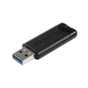 VERBATIM USB Flash 3.0 32GB Pinstripe 49317 crni