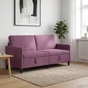 Sofa s pohranom Ljubicasta 172 x 78 x 87 cm Poliester
