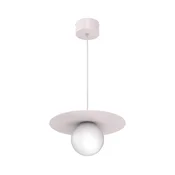 Luster na sajli FLAT 1xE27/15W/230V krem