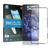 KALJENO STEKLO MOCOLO TG + GLASS ZA SAMSUNG GALAXY S21 ČRNO
