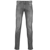 REPLAY Hlače Anbass siv denim