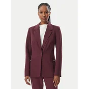 Guess Suknjič W6BN08 K6806 Bordo rdeča Slim Fit