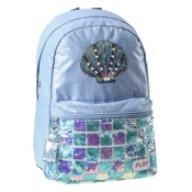 Play Školski ranac Seeshell Pop fashion, 43x30x20cm, Plavi