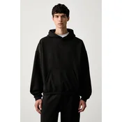 PUMA Fundamentals Fleece Relaxed Basketball Hoodie, Sport, Black, M