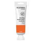 PLAYBOX Akrilna barva ORANGE v tubi 75 ml