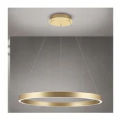 Orion - zatemljiv LED viseči lestenec na kablu KOLK LED/80W/230V 2700/3000/4000K, premer 80 cm, v zlati barvi