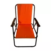 Vrtna stolica, sklopiva, narandžasta