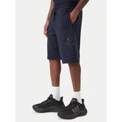 EA7 Emporio Armani Športne kratke hlače 7M001491 AF17787 UB102 Mornarsko modra Regular Fit