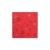 Servieti AIRLAID 40x40 Rdeče zvezde 50/1