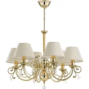 Casa Padrino luxury baroque crystal chandelier gold/cream A� 73 cm