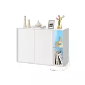 Songmics omara 39x100x71 cm Bela