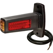 LED pozicijska svetilka 124x98x50mm 12/24V P&R vtič