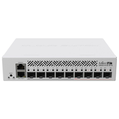 MikroTik Cloud Router Switch CRS310-1G-5S-4S+IN, 800MHz CPU, 256MB RAM, 5xSFP, 4xSFP+, 1x LAN Gbit,
