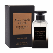 Abercrombie & Fitch Authentic Night Man Toaletna voda za moške 100 ml