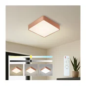 Brilagi - zatemnljivo LED stropno svetilo POOL LED/36W/230V 40x40 cm bronasto + z daljinskim upravljalnikom