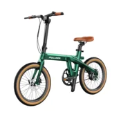 PULUMA Električno kolo PULUMA PT20 iz karbonskih vlaken, 250 W, 25 KM/H, 20 zložljivo za mesto, zeleno, (5000249683)