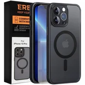 Overboard Ovitek za iPhone 13 Pro, za MagSafe, mat ovitek , črn + zaščita za zaslon