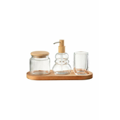Komplet kopalniških pripomočkov J-Line Bathroom Set 4-pack