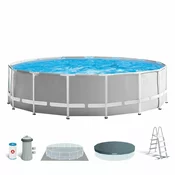 Detachable Pool Intex Prism Frame Grey 16.805 l 457 x 122 cm