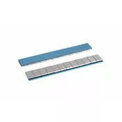 ALU SLIM - FE 12 x 5 g lepilni uteži za kolesa - pocinkane