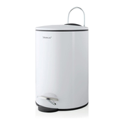 Kopalniški koš TUBO, 3 l, bela, Blomus