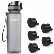 shumee Aquaphor City filtrirna steklenica 500 ml + 5 filtrov, siva
