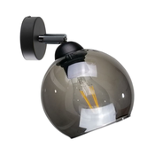 Stenski reflektor UNO 1xE27/60W/230V črn