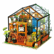 Robotime miniatura hišice Rastlinjak