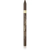 Eveline Cosmetics Variété vodoodporni gel svinčnik za oči odtenek 02 Brown 1 kos