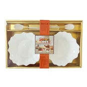 Porcelanske cinije 2/1 sa kašicicom 4252