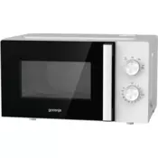 GORENJE Mikrotalasna rerna MO20E1WH bela