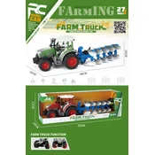 Zeleni traktor sa prikljuckom ( 653002 )