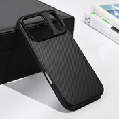 Maska za iPhone 17 Pro 63 Defender Carbon crna