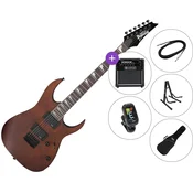 Ibanez GRG121DX-WNF SET 2 Walnut Flat Električna kitara